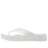 Crocs (WMNS) Baya Plateau Flip-Flops „Weiß“ 208395-100
