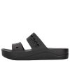 Crocs (WMNS) Baya Plateau-Sandalen „Core Black“ 208188
