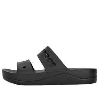 Crocs (WMNS) Baya Plateau-Sandalen „Core Black“ 208188