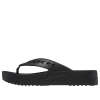 Crocs (WMNS) Baya Platform Flip-Flops mit Cut-Out-Detail „Schwarz“ 208395-001