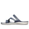 Crocs (WMNS) Blau-Weiße Sandalen „Blue White“ 203998-462 Crocs (WMNS) Blau-Weiße Sandalen „Blue White“ 203998-462