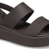 Crocs (WMNS) Brooklyn Croco Low Espresso Sandale „Braun“ 208585-206