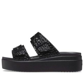 Crocs (WMNS) Brooklyn Croco Shine Buckle „Schwarz“ 209361