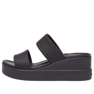 Crocs (WMNS) Brooklyn Leichte Schwarze Sandalen 206219-060