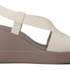 Crocs (WMNS) Brooklyn Lightweight Cement Gray Sandalen „Grau“ 206222-16T