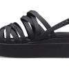 Crocs (WMNS) Brooklyn Riemchensandalen in Schwarz 206751-001
