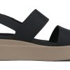 Crocs (WMNS) Brooklyn Schwarze Sandalen mit dicker Sohle „Schwarz“ 206453-07H