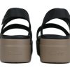 Crocs (WMNS) Brooklyn Schwarze Sandalen mit dicker Sohle „Schwarz“ 206453-07H