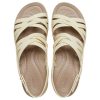 Crocs (WMNS) Brooklyn Strappy Low Wedge „Bone“ 206751-2Y2
