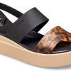 Crocs (WMNS) Brooklyn Tort Low Wedge „Schwarz Braun“ 207864-0C4