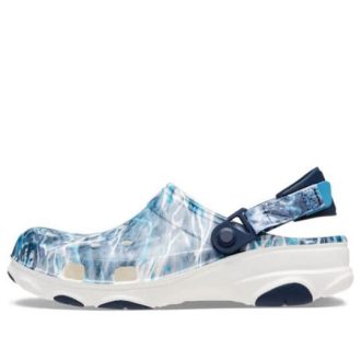 Crocs (WMNS) Classic All-Terrain Mossy Oak Clogs „Blau Weiß“ 207975