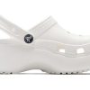Crocs (WMNS) Classic Clog Clouds Retro Strandschuh Weiß 206750-100