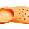 Crocs (WMNS) Classic Clog Retro Crocs Dicke Sohle Orange Kleine Walsandalen 206302-801