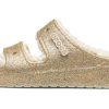 Crocs (WMNS) Classic Cozzzy Glitter Sandalen „Multi Gold“ 208124-93S