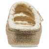 Crocs (WMNS) Classic Cozzzy Glitter Sandalen „Multi Gold“ 208124-93S