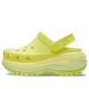 Crocs (WMNS) Classic Crush Clogs „Fluoreszierendes Grün“ 207988-76M