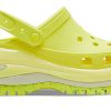 Crocs (WMNS) Classic Crush Clogs „Fluoreszierendes Grün“ 207988-76M