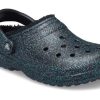 Crocs (WMNS) Classic Glitter Schwarz gefütterte Clogs „Starry Skies“ 205842-9BD