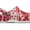 Crocs (WMNS) Classic Holiday Sweater Graphic „Rot Weiß“ 209237-90H