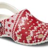 Crocs (WMNS) Classic Holiday Sweater Graphic „Rot Weiß“ 209237-90H
