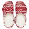 Crocs (WMNS) Classic Holiday Sweater Graphic „Rot Weiß“ 209237-90H