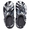 Crocs (WMNS) Classic Lined Clog Outdoor-Sandalen „Marbled White Black“ 207180-103