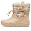 Crocs (WMNS) Classic Neo Puff Luxe Stiefel „Beige Weiß“ 207312-2E9