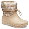 Crocs (WMNS) Classic Neo Puff Luxe Stiefel „Beige Weiß“ 207312-2E9