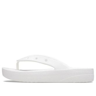 Crocs (WMNS) Classic Platform Flip Flop „Weiß“ 207714-100