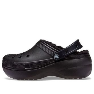 Crocs (WMNS) Classic Platform Lined Clog „Schwarz“ 207938-001