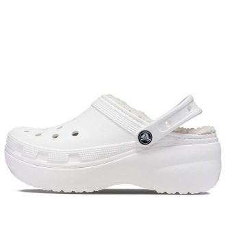 Crocs (WMNS) Classic Platform Lined Clogs „Weiß“ 207938-100