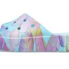 Crocs (WMNS) Classic Platform Palm Print Slide „Blau Mehrfarbig“ 208607-4NQ