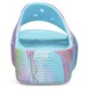 Crocs (WMNS) Classic Platform Palm Print Slide „Blau Mehrfarbig“ 208607-4NQ