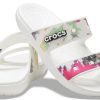 Crocs (WMNS) Classic Tie-Dye Graphic Sandale „Schwarz Grün“ 207283-94S