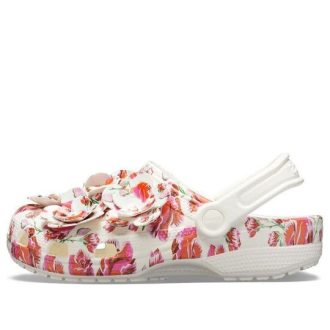 Crocs (WMNS) Classic Timeless Clash Roses Clogs „Weiße Rose“ 205380-97E