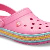 Crocs (WMNS) Crocband Beach Rosa Sandalen 205889-669