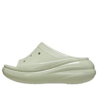Crocs (WMNS) Crush High Shine Slides „Hellgrün“ 209648-3VS