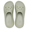 Crocs (WMNS) Crush High Shine Slides „Hellgrün“ 209648-3VS