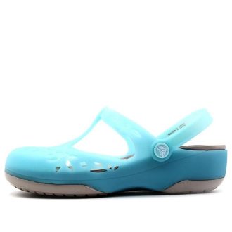 Crocs (WMNS) eisblaue Sandalen „Blue Gold“ 204939-4CW