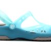 Crocs (WMNS) eisblaue Sandalen „Blue Gold“ 204939-4CW