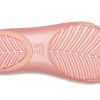 Crocs (WMNS) Flache Rosa Sandalen 205469-6JC