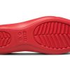 Crocs (WMNS) Flache rote Sandalen 202811-8C1