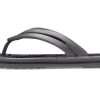 Crocs (WMNS) Flip-Flops mit Leopardenmuster, Schwarz, 206490-02W