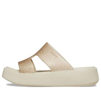 Crocs (WMNS) Getaway Platform H-Strap Sandalen „Weiß Braun“ 209667-160