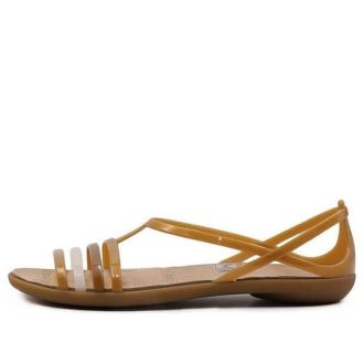 Crocs (WMNS) Goldfarbene Sandalen „Gold“ 202465-276