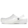 Crocs (WMNS) Jelly Crocs Transparente Unisex-Sandalen in Weiß 206908-100