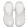 Crocs (WMNS) Jelly Crocs Transparente Unisex-Sandalen in Weiß 206908-100