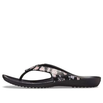 Crocs (WMNS) Kadee 2 Printed Flip Flops „Floral Black“ 205998-97J