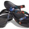 Crocs (WMNS) Kadee Casual Sandalen Tie Dye Schwarz 206894-001