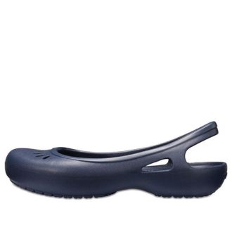 Crocs (WMNS) Kadee Flat Tiefblaue Sandalen 205077-410